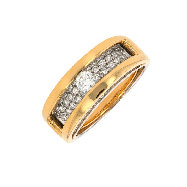 Acheter Bague diamants 0.45 carat 2 ors 10.59g Comme neuf - 2600,00 € Bague diamants 0.45 carat 2 ors 10.59g Comme neuf - reconditionné disponible sur Gemme Les Bijoux